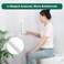 JFMkaer Anti Bathroom Grab Rail90 Detachable Right Angle White Stainless Steel Shower Hand RailSafety Hand Rail Support for Elderly Children and Disability