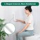 JFMkaer Anti Bathroom Grab Rail90 Detachable Right Angle White Stainless Steel Shower Hand RailSafety Hand Rail Support for Elderly Children and Disability