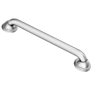 Moen LR8724D2CH Bathroom Safety 24Inch Designer Stainless Steel Grab Bar with Concealed Screws Chrome