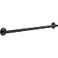DELTA FAUCET 41836BL Contemporary ADA Decorative Grab Bar Matte Black