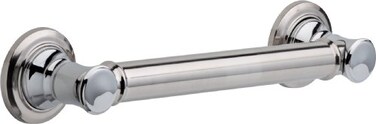 DELTA FAUCET 41612 Traditional Grab Bar 12Inch Chrome