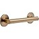 DELTA FAUCET 41812CZ Contemporary 12 Grab Bar with Concealed Mounting Champagne Bronze Champagne Bronze
