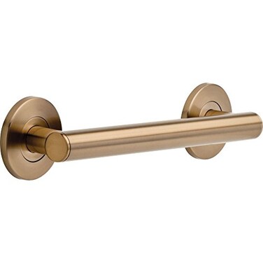 DELTA FAUCET 41812CZ Contemporary 12 Grab Bar with Concealed Mounting Champagne Bronze Champagne Bronze