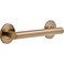 DELTA FAUCET 41812CZ Contemporary 12 Grab Bar with Concealed Mounting Champagne Bronze Champagne Bronze