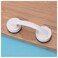 WANLIAN Powerful Suction Cup Glass Mirror Door Handle Refrigerator Drawer Bathroom Suction Cup Wall handrail Bathtub Shower Handle Kitchen Drawer Cabinet Handle Suction Cup White