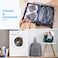 GOGOODA Travel Laundry Bags with Drawstring Closure XL Large Foldable Dirty Clothes bags with Handle Heavy Duty and Washable for College Dorm Travelling Camping 2 Pack Black