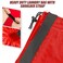 Isink Heavy Duty Laundry Bag with Strap2 Pack Travel Laundry Bags for Dirty Clothes24 x 36 Large Laundry Bag for TravelingCampingDorm Black Red