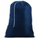 Handy Laundry Nylon XL Laundry Bag Locking Drawstring Closure and Machine Washable These Bags will Fit a Laundry Basket or Hamper and Strong Enough to Carry up to Three Loads of Clothes Navy Blue 30 x