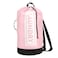 Sinestour Pink Laundry Backpack Large Heavy Duty Laundry Bag with Adjustable Shoulder Straps Laundry backpack for Traveling Dirty Clothes Organizer for College Students Waterproof