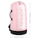 Sinestour Pink Laundry Backpack Large Heavy Duty Laundry Bag with Adjustable Shoulder Straps Laundry backpack for Traveling Dirty Clothes Organizer for College Students Waterproof