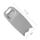 LLpotata Wash Board Washboard for Hand Washing Clothes Plastics Laundry Scrub Board Household With Holder Portable AGray