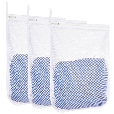 RoomyRoc 3 pcs Durable Honeycomb Mesh Laundry Bags for Delicates 12 x 15 3 Medium