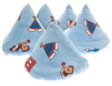 Beba Bean Pee Pee Teepee Wild West with LAUNDRY bag 5 pieces baby boy pee shield babyboy essentials peepeeeteepee baby boy teepee pee shield pee covers