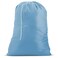 Handy Laundry Nylon XL Laundry Bag Locking Drawstring Closure Machine Washable These Large Bags Will Fit a Laundry Basket and Strong Enough to Carry up to Two Loads of Clothes Light Blue 22 x 32