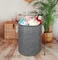 VAIVUSTO Round Laundry Basket Storage Bins Nursery Hamper Gift Baskets for HomeOfficeHome Decor
