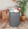 VAIVUSTO Round Laundry Basket Storage Bins Nursery Hamper Gift Baskets for HomeOfficeHome Decor
