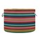 xigua Large Storage Cotton Rope Basket Mexican Serape Blanket Stripes Colorful Laundry Hamper
