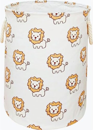 VAIVUSTO Round Laundry Basket Storage Bins Nursery Hamper Gift Baskets for HomeOfficeHome Decor