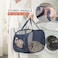 HONOMA Sturdy Mesh Laundry Hamper Basket BagPop up Basket with Side Pocket for Laundry Room Bathroom Kids Room College Dorm or Travel Pop Horizontal Pink
