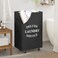 WOWLIVE Large Rolling Laundry Basket Wheels 90L Collapsible Tall Laundry Hamper Handle Foldable Dirty Clothing Basket Fold up Rectangular Hampers for Laundry Dorm Room Black