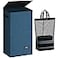 SOLEDI Laundry Hamper with Lid 100L Large Tall Collapsible Laundry Baskets Clothes Hamper with Bag Removable Easy to Carry Dirty Hampers for Bedroom Bathroom Dorm College Blue