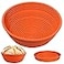 Webake Silicone Bread Proofing BasketCollapsible Sourdough Bread Baking Supplies Dough Proofing Bowl Containers Oven Safe Baking Gifts for Bakers 9 INCHES