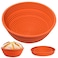 Webake Silicone Bread Proofing BasketCollapsible Sourdough Bread Baking Supplies Dough Proofing Bowl Containers Oven Safe Baking Gifts for Bakers 9 INCHES