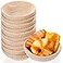 Patelai 10 Pieces Banneton Bread Proofing Basket Round Sourdough Proofing Basket Banneton Baskets Dough Bowl with Liners and Scrapers for Home Making Bread Bakers Baking 8 Inch