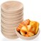 Patelai 10 Pieces Banneton Bread Proofing Basket Round Sourdough Proofing Basket Banneton Baskets Dough Bowl with Liners and Scrapers for Home Making Bread Bakers Baking 8 Inch