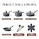 SENSARTE Nonstick Cookware Set 13Piece Non Stick Pots and Pans Set with Swiss Granite Coating Healthy Kitchen Cooking Set StayCool Handles Induction Compatible PFOAPFOS Free