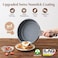 SENSARTE Nonstick Cookware Set 13Piece Non Stick Pots and Pans Set with Swiss Granite Coating Healthy Kitchen Cooking Set StayCool Handles Induction Compatible PFOAPFOS Free
