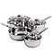 Gibson Home Landon 7 Piece Cookware SetStainless Steel