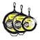 Lodge Seasoned Cast Iron Skillet Set 8 1025 12 Inches PFASFree NonToxic Cookware Use with an Oven Stove Grill or Campfire Naturally NonStick Oven Safe
