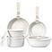GiPP 11Pcs Pots and Pans Set Non Stick Cookware Sets Nonstick Detachable Handle Induction Kitchen Set Removable Handle RV Cookware set Oven Safe