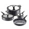 WaxonWare Waxonware 7pc Nonstick Cookware Set Granite Pots and Pans Set Nonstick Dishwasher Safe and 100 PFOA PTFE Free Kitchen Pot and pan set Stonetec Series