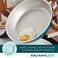 Rachael Ray Create Delicious Deep Nonstick Frying Pan Fry Pan Skillet with Lid 95 Inch Blue