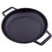 Victoria Cast Iron Round Skillet with Double Loop Handles Made in Colombia 10 Inches