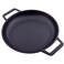 Victoria Cast Iron Round Skillet with Double Loop Handles Made in Colombia 10 Inches