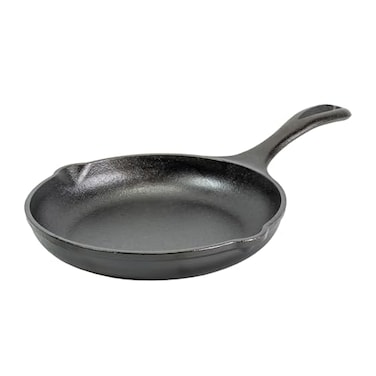 Lodge 8 Cast Iron Skillet Chef Collection Perfect Sear Ergonomic Handles Superior Heat Retention Cast Iron Cookware Skillet