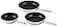 RÃ¶sle Rsle Set of Frying Pans Set of 3 202428 cm Diameter with NonStick Coating 3 Diameter Stainless Steel 24 cm 3 Units
