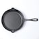 HAWOK Cast Iron Skillet Round Fry Pan Dia10 inch Preseasoned