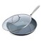 GreenPan Swift Healthy Ceramic Nonstick 12 Frying Pan Skillet with Lid Stainless Steel Handle PFASFree Dishwasher Safe Oven Safe Black