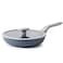 PRICUSIS Nonstick Ceramic Frying Pan with Lid Non Toxic Skillet Healthy Egg Pan Nonstick Omelet Pan Chefs Pan PTFE PFOA PFAS Free Induction Compatible 8Inch WL