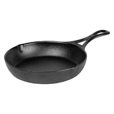 Lodge Blacklock 7 Triple Seasoned Cast Iron Skillet Lightweight Easy Cleanup Premium Cookware