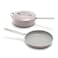GreenPan Nova 10 Frying Pan Skillet and 437QT Saut Pan with Lid Oprahs Favorite Things 2024 PFASFree Ceramic Nonstick Induction Suitable Sear Fry Broil Dishwasher Oven Safe Clay