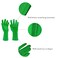 Aniler Chromakey Gloves Green Chroma Key Mask Hood for Green Screen Photography Video