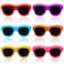 Jetec 6 Pcs Hello Summer Tiered Tray Decor Wooden Sunglasses Table Centerpieces Set Sunshine Wooden Tabletop Decoration Rustic Table Decor for Farmhouse Home Kitchen Shelf Office