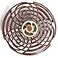 Mindsight Moving Kinetic Wall Art Wind up to power peaceful motion no battery Calming Wall Dcor for Living Room Office Bedroom Kitchen Hand Crafted Wood Ripple Canyon Brown