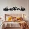 Royxen Metal Mountain Wall Art 71 Inch 54 Inch Long Mountain Wall Decor Mountain Art Wall Hangings for Living Room Bedroom 54 x 13 Inches