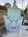 ClipGrip Hamsa Wall Decor Hand of Fatima Hanging Priestly Blessing Evil Eye Protection for Home Gift 65 Blue Green